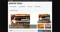 Desktop Screenshot of master-togel.com